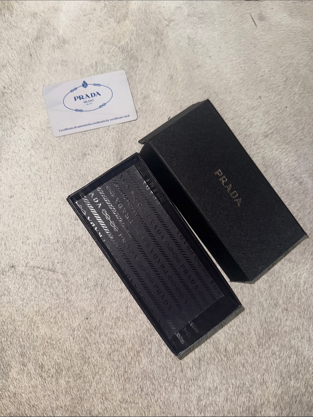 Prada Black Symbole Sunglasses - Picture 4 of 14